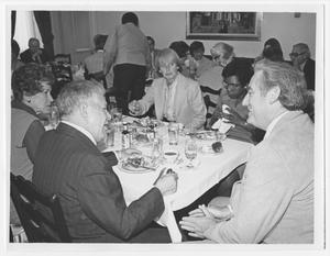 [Barbara Jordan and Nancy Earl Eat With Guests]