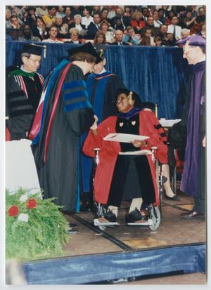 [Barbara Jordan Receiving an Honorary Degree at University of Nebraska]