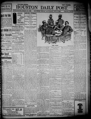 The Houston Daily Post (Houston, Tex.), Vol. THIRTEENTH YEAR, No. 188, Ed. 1, Saturday, October 9, 1897