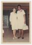 Photograph: [Portrait of Barbara Jordan and Mrs. Hattie White]