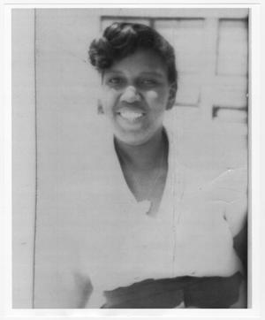 Primary view of object titled '[Portrait of Barbara Jordan]'.