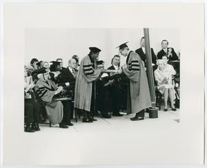 [Barbara Jordan Receiving an Honorary Degree at Harvard University]