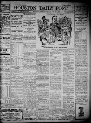 The Houston Daily Post (Houston, Tex.), Vol. THIRTEENTH YEAR, No. 201, Ed. 1, Friday, October 22, 1897