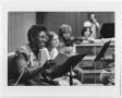 Photograph: [Barbara Jordan Sits on a Stage With Other People]