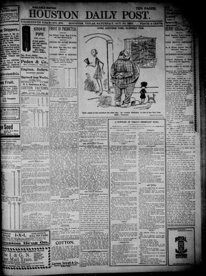 The Houston Daily Post (Houston, Tex.), Vol. THIRTEENTH YEAR, No. 209, Ed. 1, Saturday, October 30, 1897