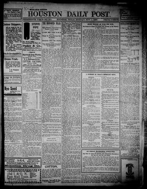 The Houston Daily Post (Houston, Tex.), Vol. THIRTEENTH YEAR, No. 211, Ed. 1, Monday, November 1, 1897