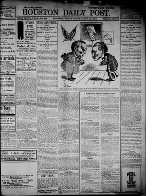 The Houston Daily Post (Houston, Tex.), Vol. THIRTEENTH YEAR, No. 224, Ed. 1, Sunday, November 14, 1897