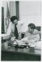 Thumbnail image of item number 1 in: '[Barbara Jordan and One of Her Staffers]'.