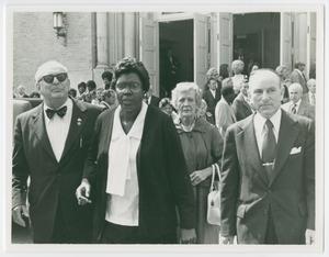 Primary view of object titled '[Barbara Jordan with John Patman]'.