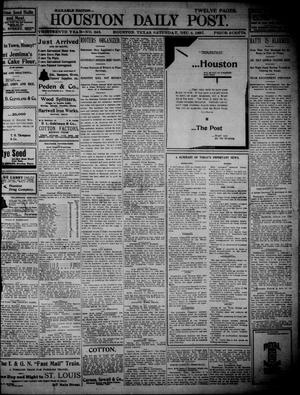 The Houston Daily Post (Houston, Tex.), Vol. THIRTEENTH YEAR, No. 243, Ed. 1, Saturday, December 4, 1897