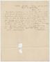 Primary view of [Letter from A. H. White to David C. Dickson - July 31, 1855]