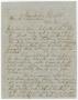 Primary view of [Letter from E. N. Case to David C. Dickson - July 21, 1837]