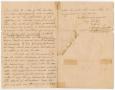 Thumbnail image of item number 2 in: '[Letter from Anson Jones to David C. Dickson, September 8, 1857]'.