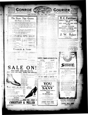 Primary view of object titled 'Conroe Courier (Conroe, Tex.), Vol. 28, No. 7, Ed. 1 Friday, February 6, 1920'.