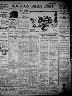 The Houston Daily Post (Houston, Tex.), Vol. THIRTEENTH YEAR, No. 279, Ed. 1, Saturday, January 8, 1898