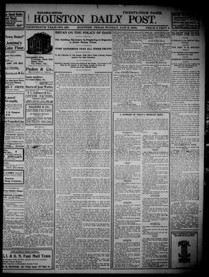 The Houston Daily Post (Houston, Tex.), Vol. THIRTEENTH YEAR, No. 280, Ed. 1, Sunday, January 9, 1898