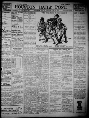 Primary view of object titled 'The Houston Daily Post (Houston, Tex.), Vol. THIRTEENTH YEAR, No. 292, Ed. 1, Friday, January 21, 1898'.