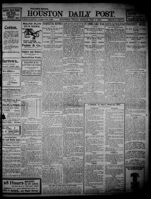 The Houston Daily Post (Houston, Tex.), Vol. THIRTEENTH YEAR, No. 306, Ed. 1, Friday, February 4, 1898