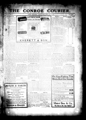 Primary view of object titled 'The Conroe Courier. (Conroe, Tex.), Vol. 19, No. 34, Ed. 1 Friday, July 28, 1911'.