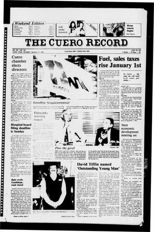 The Cuero Record (Cuero, Tex.), Vol. 90, No. 104, Ed. 1 Saturday, December 27, 1986