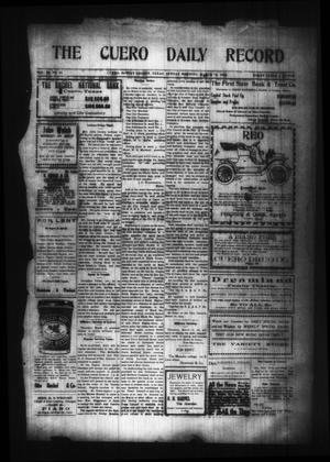 The Cuero Daily Record (Cuero, Tex.), Vol. 29, No. 61, Ed. 1 Sunday, March 14, 1909