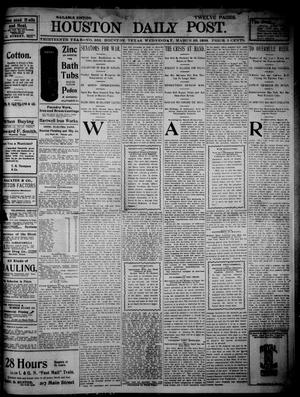 The Houston Daily Post (Houston, Tex.), Vol. THIRTEENTH YEAR, No. 360, Ed. 1, Wednesday, March 30, 1898