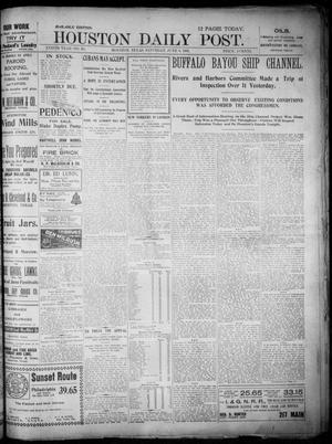 The Houston Daily Post (Houston, Tex.), Vol. XVIITH YEAR, No. 65, Ed. 1, Saturday, June 8, 1901