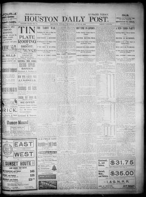 The Houston Daily Post (Houston, Tex.), Vol. XVIITH YEAR, No. 77, Ed. 1, Thursday, June 20, 1901