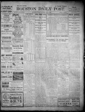 The Houston Daily Post (Houston, Tex.), Vol. XVIITH YEAR, No. 89, Ed. 1, Tuesday, July 2, 1901