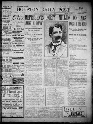 The Houston Daily Post (Houston, Tex.), Vol. XVIITH YEAR, No. 93, Ed. 1, Saturday, July 6, 1901