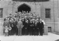 Thumbnail image of item number 1 in: '[Large Group Photo in Front of Building]'.