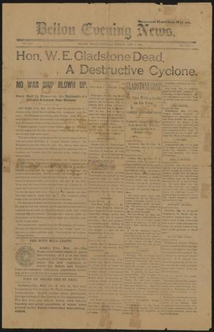 Belton Evening News. (Belton, Tex.), Vol. 13, No. 98, Ed. 2 Thursday, May 19, 1898