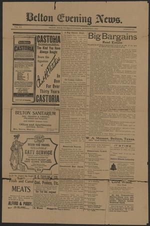 Belton Evening News. (Belton, Tex.), Vol. 20, No. 123, Ed. 1 Thursday, November 3, 1904