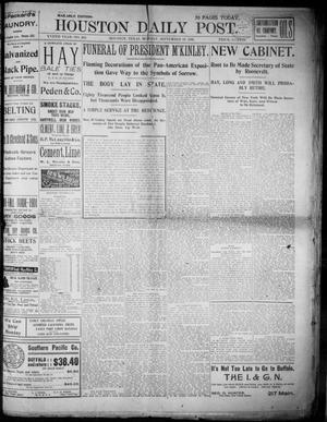 The Houston Daily Post (Houston, Tex.), Vol. XVIITH YEAR, No. 165, Ed. 1, Monday, September 16, 1901