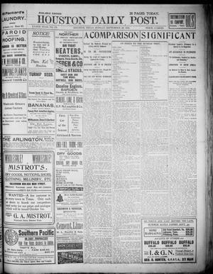 The Houston Daily Post (Houston, Tex.), Vol. XVIITH YEAR, No. 171, Ed. 1, Sunday, September 22, 1901