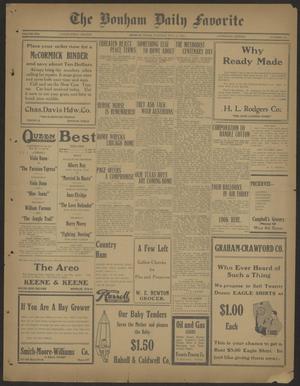 The Bonham Daily Favorite (Bonham, Tex.), Vol. 21, No. 244, Ed. 1 Tuesday, May 13, 1919