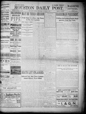 The Houston Daily Post (Houston, Tex.), Vol. XVIITH YEAR, No. 180, Ed. 1, Tuesday, October 1, 1901