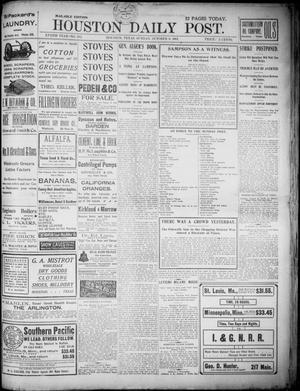 The Houston Daily Post (Houston, Tex.), Vol. XVIITH YEAR, No. 185, Ed. 1, Sunday, October 6, 1901