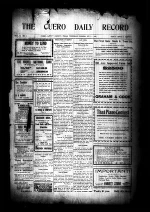 The Cuero Daily Record (Cuero, Tex.), Vol. 30, No. 1, Ed. 1 Thursday, July 1, 1909