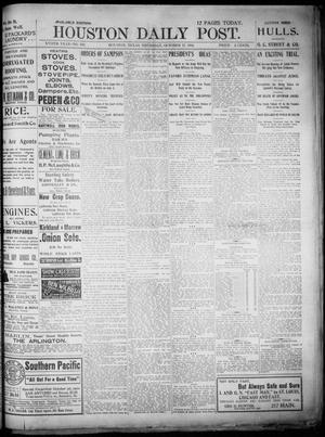 The Houston Daily Post (Houston, Tex.), Vol. XVIITH YEAR, No. 196, Ed. 1, Thursday, October 17, 1901