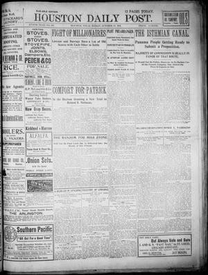 The Houston Daily Post (Houston, Tex.), Vol. XVIITH YEAR, No. 197, Ed. 1, Friday, October 18, 1901