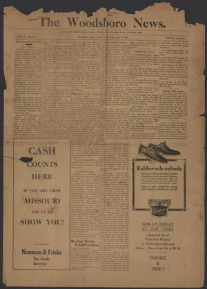 The Woodsboro News. (Woodsboro, Tex.), Vol. 3, No. 47, Ed. 1 Friday, September 15, 1916