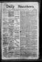 Newspaper: Daily Ranchero. (Brownsville, Tex.), Vol. 2, No. 191, Ed. 1 Thursday,…