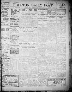 The Houston Daily Post (Houston, Tex.), Vol. XVIITH YEAR, No. 226, Ed. 1, Saturday, November 16, 1901