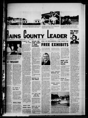Rains County Leader (Emory, Tex.), Vol. 88, No. 2, Ed. 1 Thursday, June 19, 1975