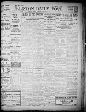 The Houston Daily Post (Houston, Tex.), Vol. XVIITH YEAR, No. 237, Ed. 1, Wednesday, November 27, 1901