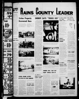 Rains County Leader (Emory, Tex.), Vol. 90, No. 43, Ed. 1 Thursday, March 30, 1978