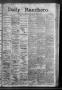 Thumbnail image of item number 1 in: 'Daily Ranchero. (Brownsville, Tex.), Vol. 2, No. 225, Ed. 1 Wednesday, May 22, 1867'.