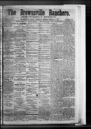 The Brownsville Ranchero. (Brownsville, Tex.), Vol. 3, No. 109, Ed. 1 Thursday, March 26, 1868