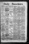 Newspaper: Daily Ranchero. (Brownsville, Tex.), Vol. 2, No. 185, Ed. 1 Thursday,…